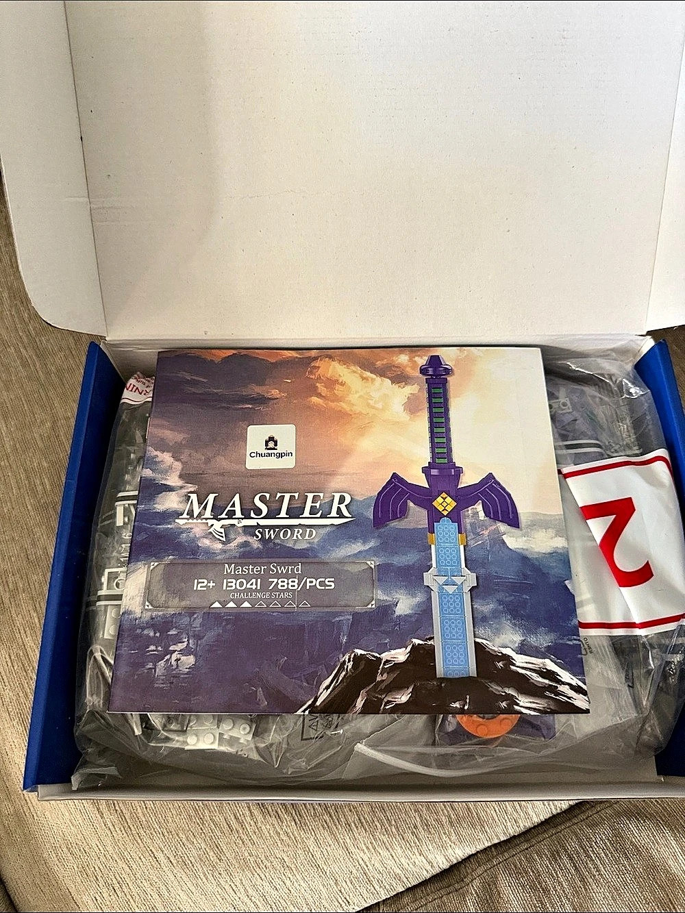 The Legend of Zelda Master Sword Building Block Set